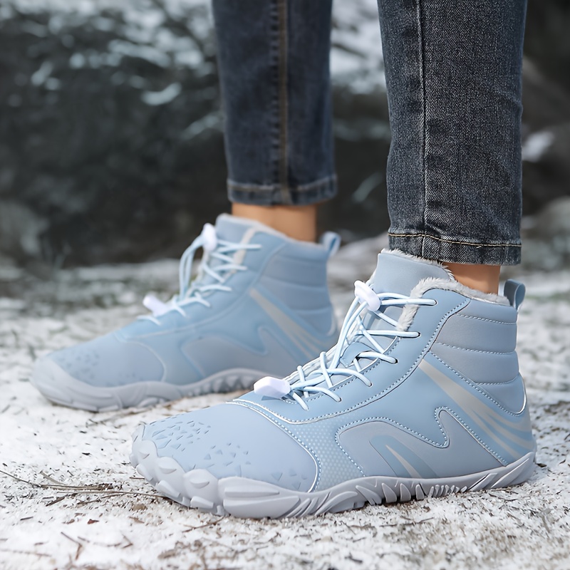Women's Outdoor Wide Head Snow Boots, Winter Warm Shoes